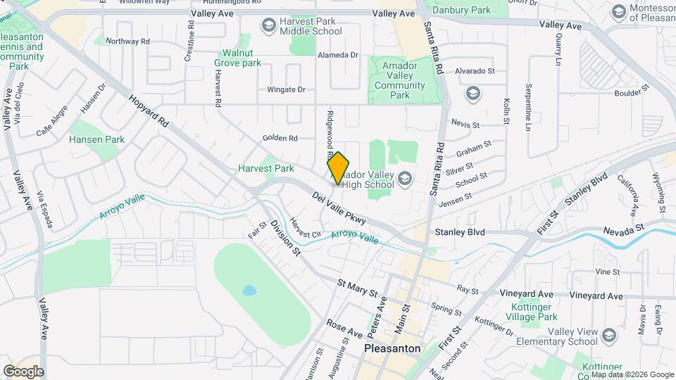 1135 Harvest Rd Map and Location Details