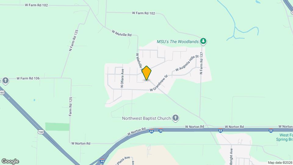 3206 W McClernon St Map and Location Details