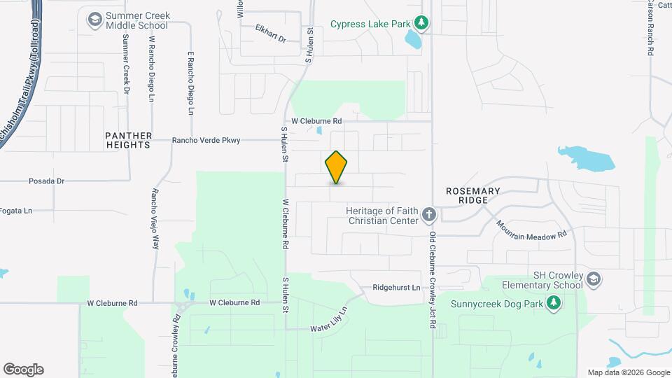 4553 Greyberry Dr Map and Location Details