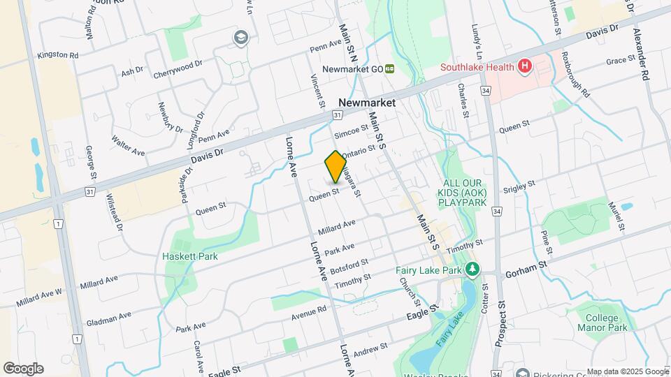 361 Queen St Map and Location Details