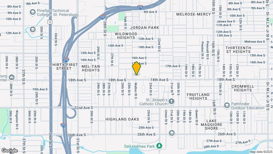 2475 18th Ave S Map and Location Details
