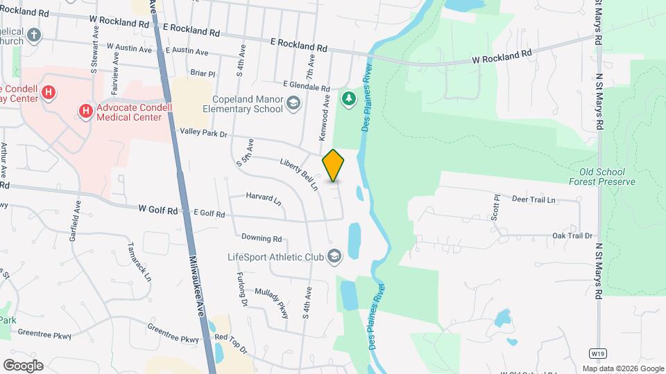 845 Country Club Dr Map and Location Details