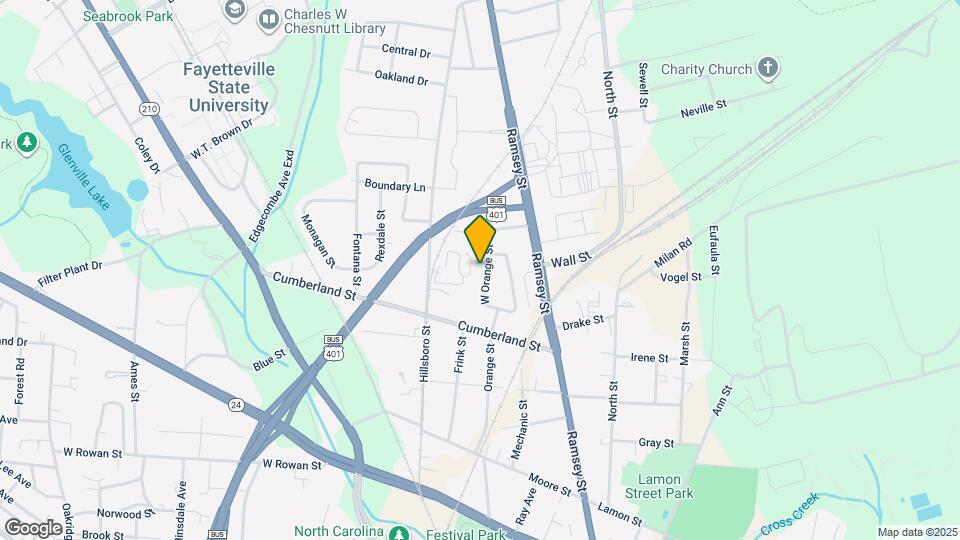 868 W Orange St Map and Location Details