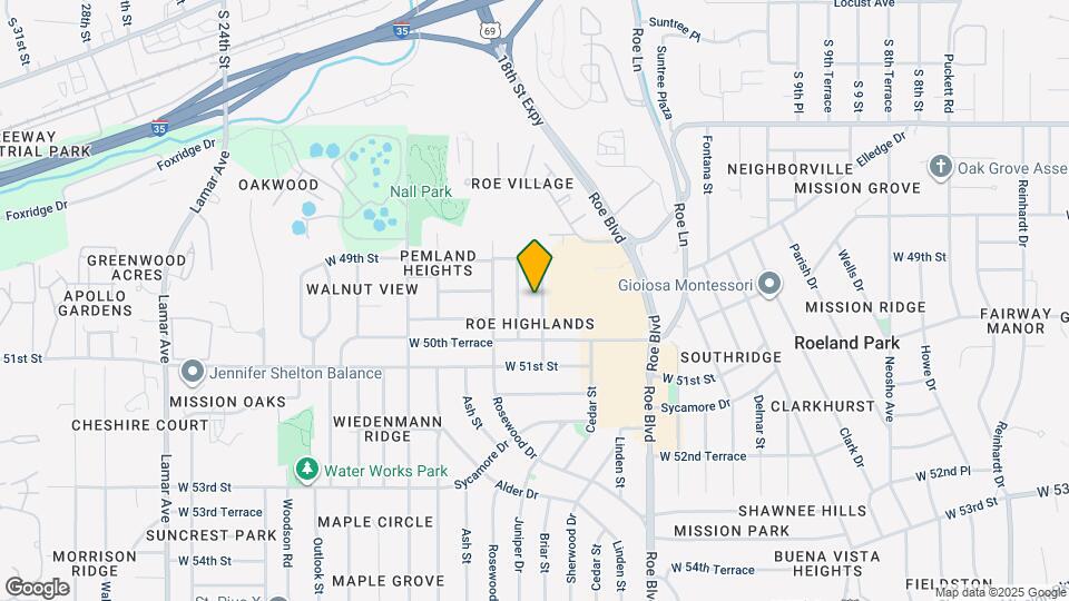 4934 Briar St Map and Location Details