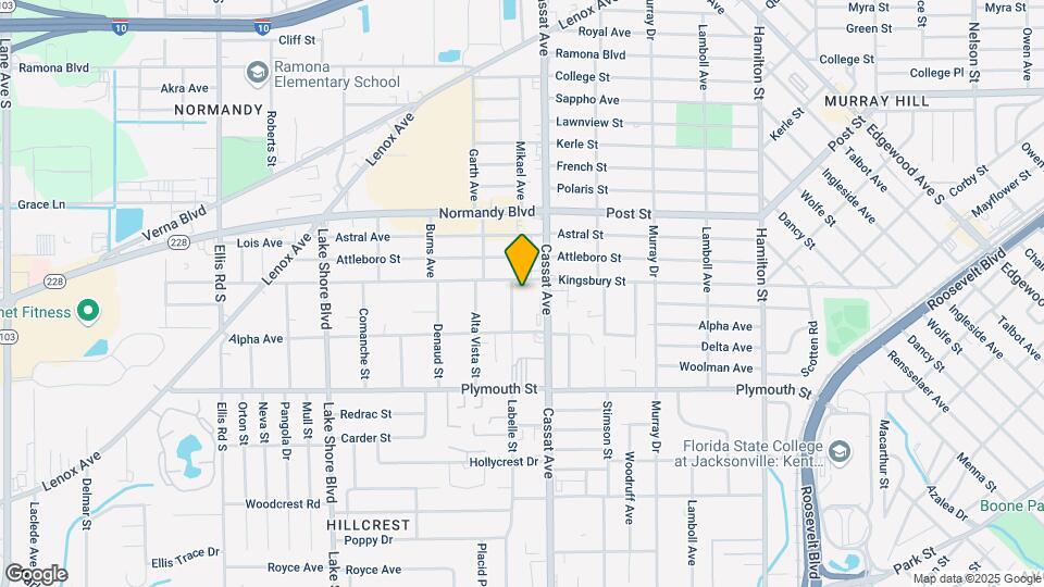 1105 Labelle St Map and Location Details
