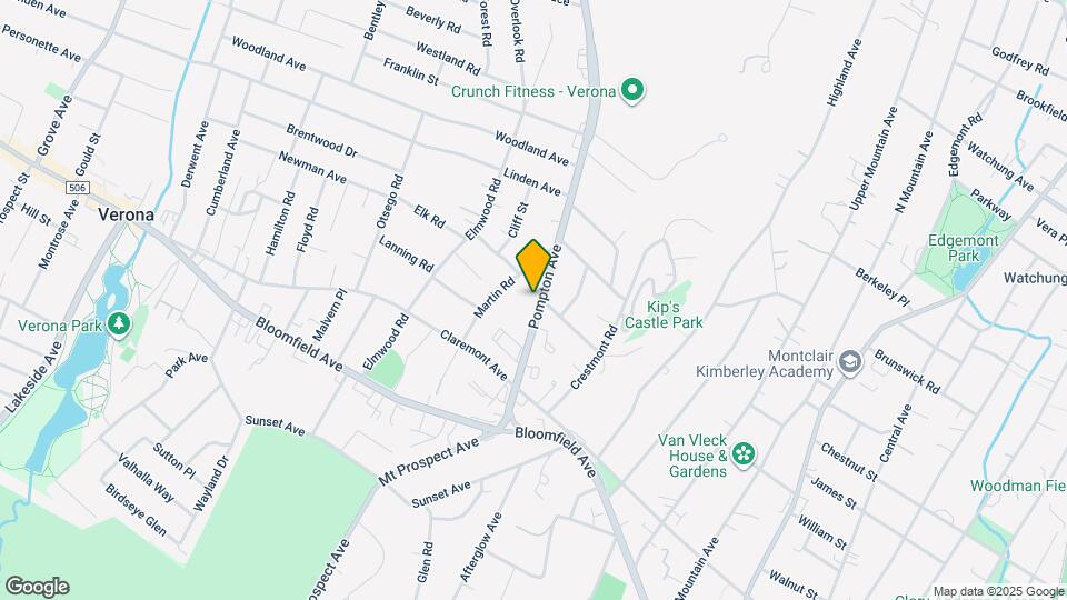 112 Pompton Ave Map and Location Details