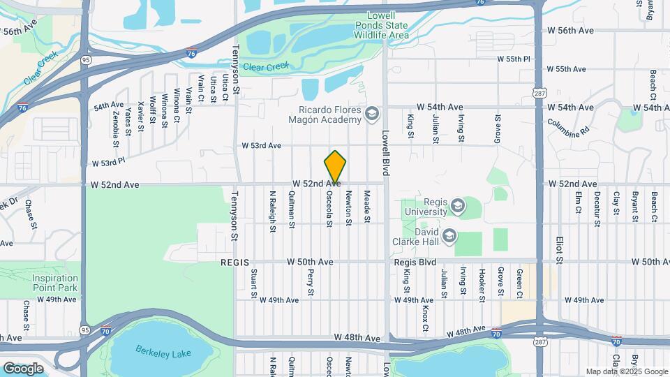 5188 N Osceola Ct Map and Location Details