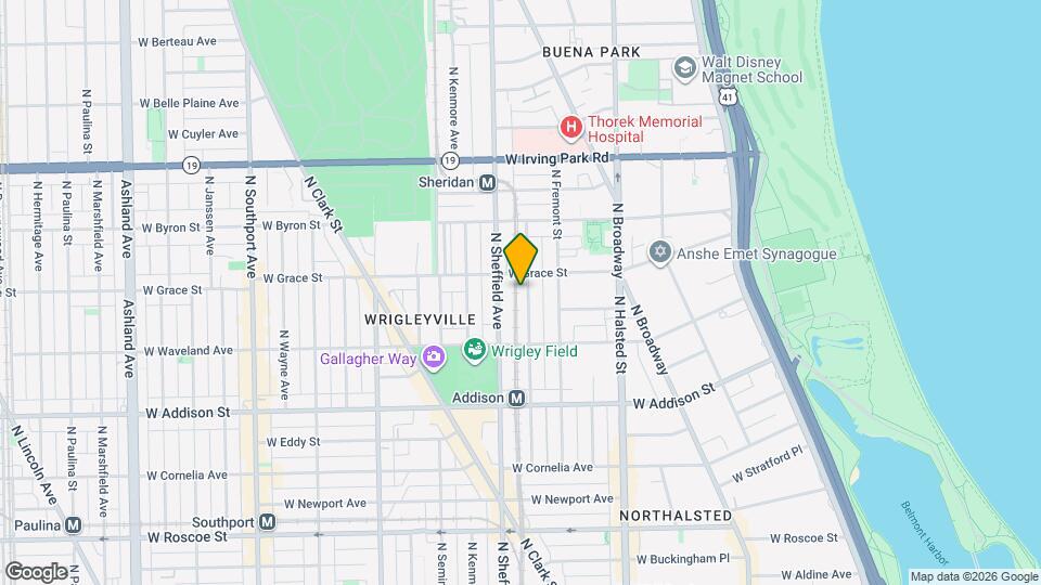 3750 N Wilton Ave, Unit 4 Map and Location Details