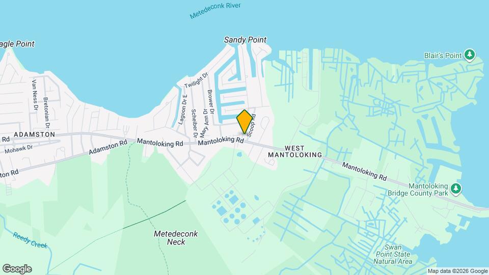 246 Mantoloking Rd Map and Location Details