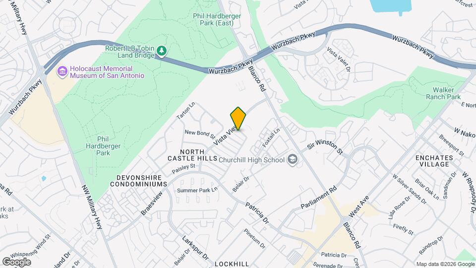 1514 Vista Norte Map and Location Details