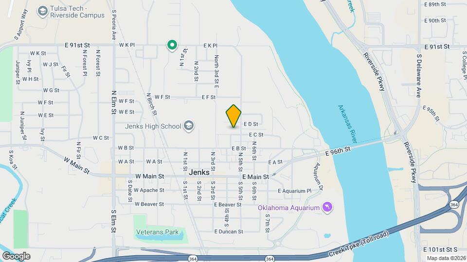 419 E C St Map and Location Details