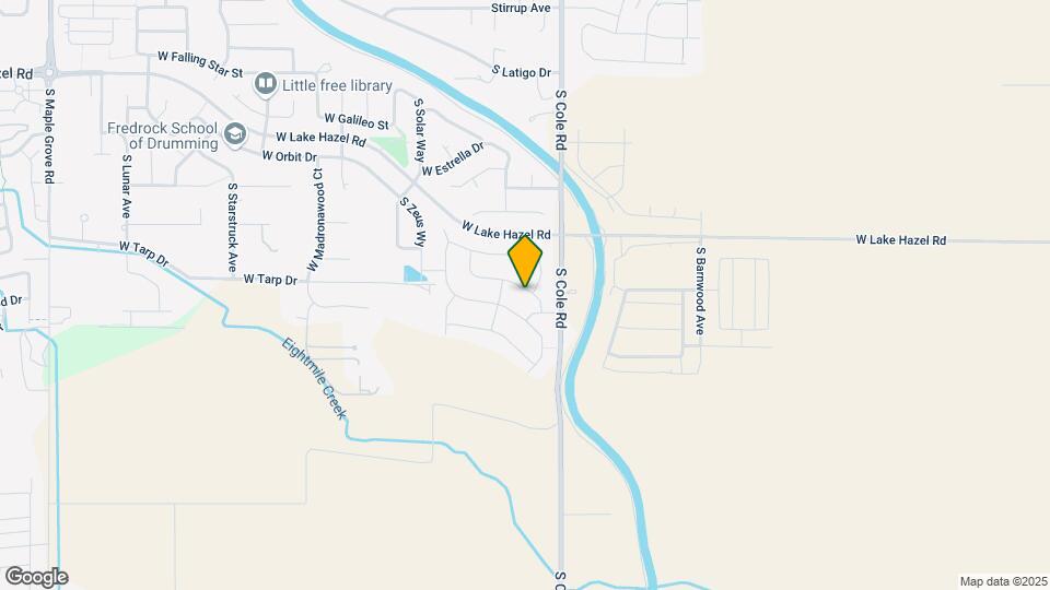 7529 W Snowberry Dr Map and Location Details