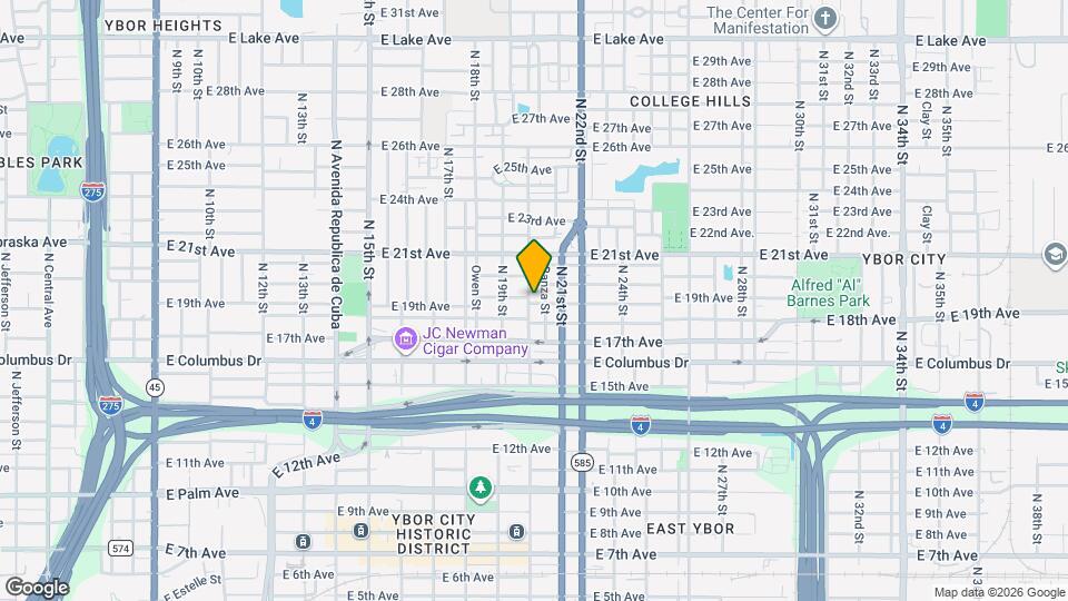 2901 N 20th St Map and Location Details
