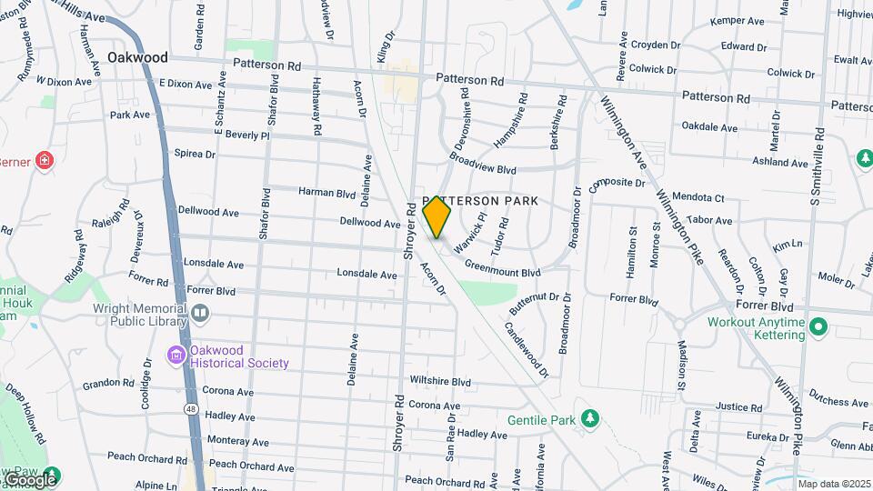 639 Greenmount Blvd Map and Location Details