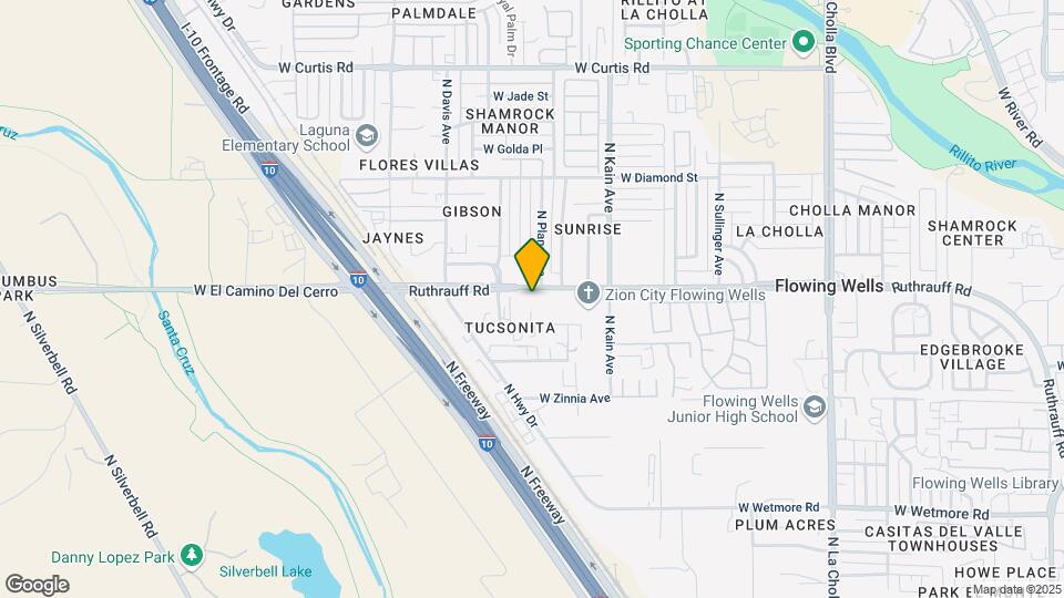 2639 W Ruthrauff Rd Mapa y Detalles de la Ubicación