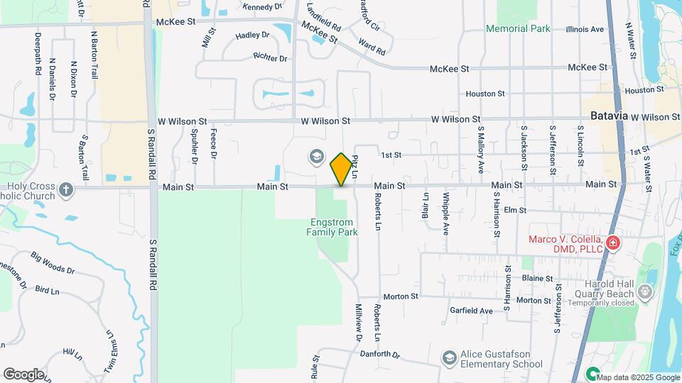 1214-1216 Main St Mapa y Detalles de la Ubicación