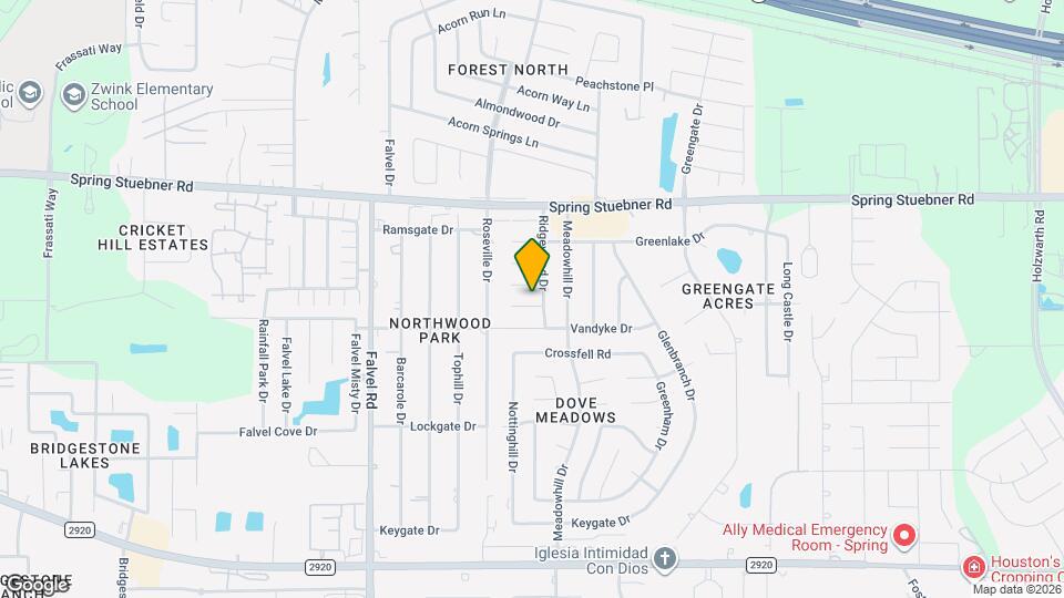 3406 Meadowlark Ln Map and Location Details