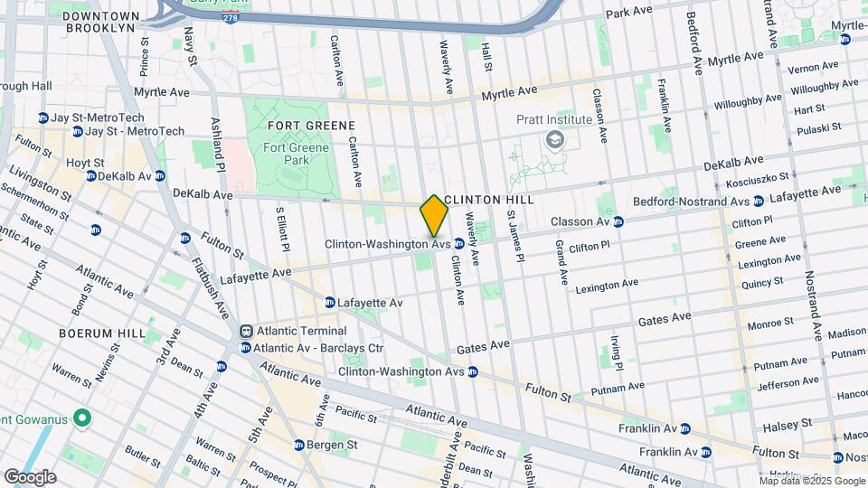 211 Lafayette Ave Map and Location Details
