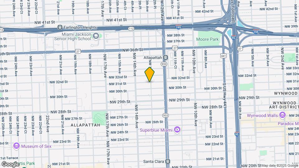 3040 NW 13th Ave Map and Location Details