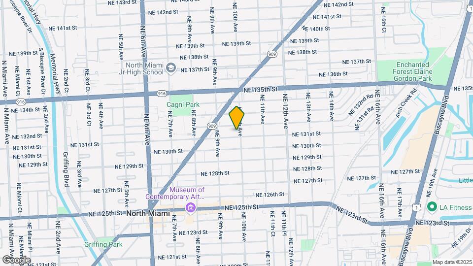 987 NE 131st St Map and Location Details