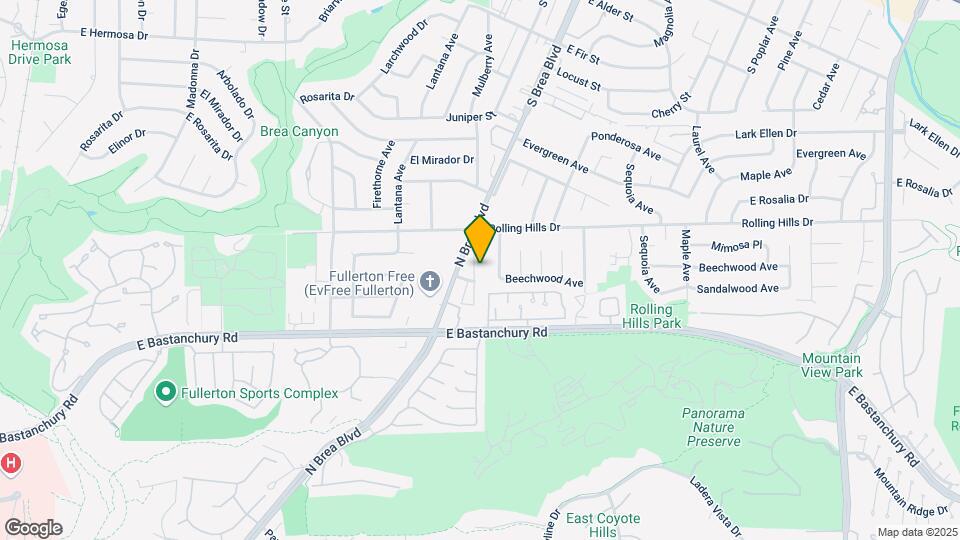 2808 Santiago Rd Map and Location Details