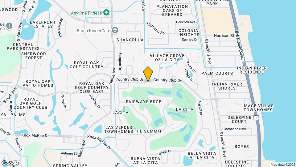 1099 Country Club Dr Map and Location Details