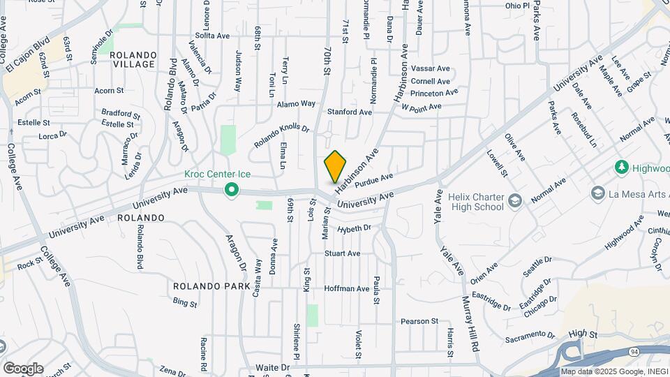 4214-4218 Harbinson Ave Mapa y Detalles de la Ubicación