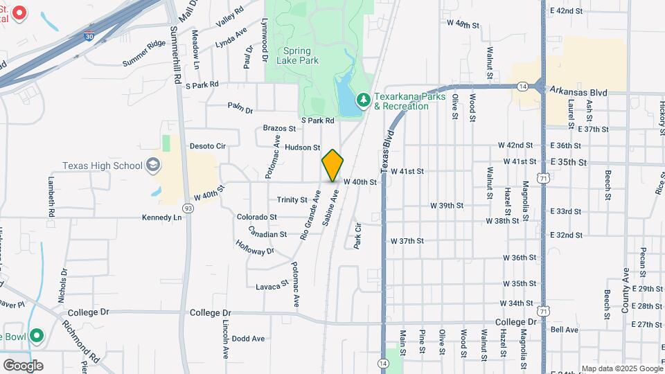 3921 Sabine Ave Map and Location Details