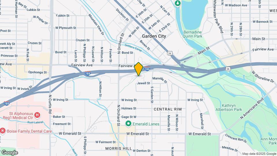 1437 Bluff St Map and Location Details