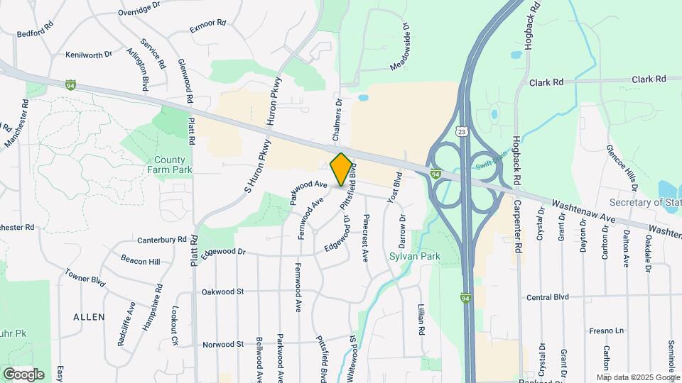 2263 Parkwood Ave Map and Location Details