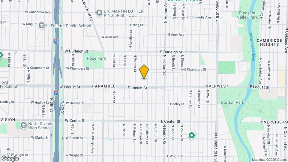 2917 N Richards St Mapa y Detalles de la Ubicación