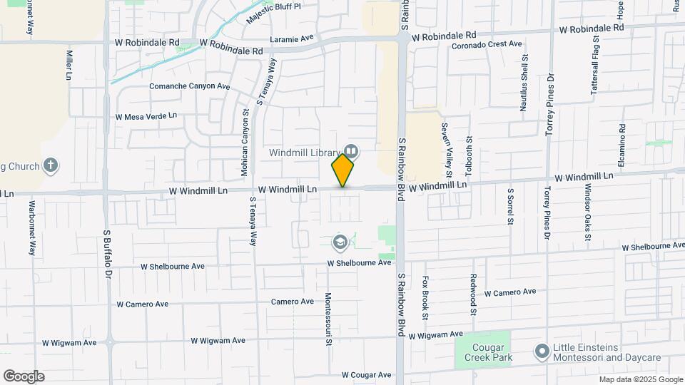 7078 Glacier River Ave Map and Location Details