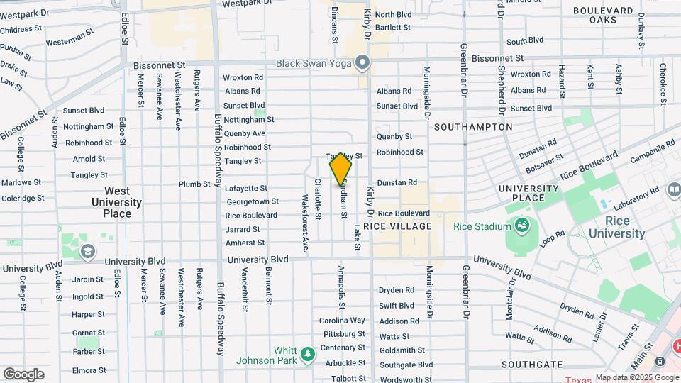 5920 Fordham St Map and Location Details