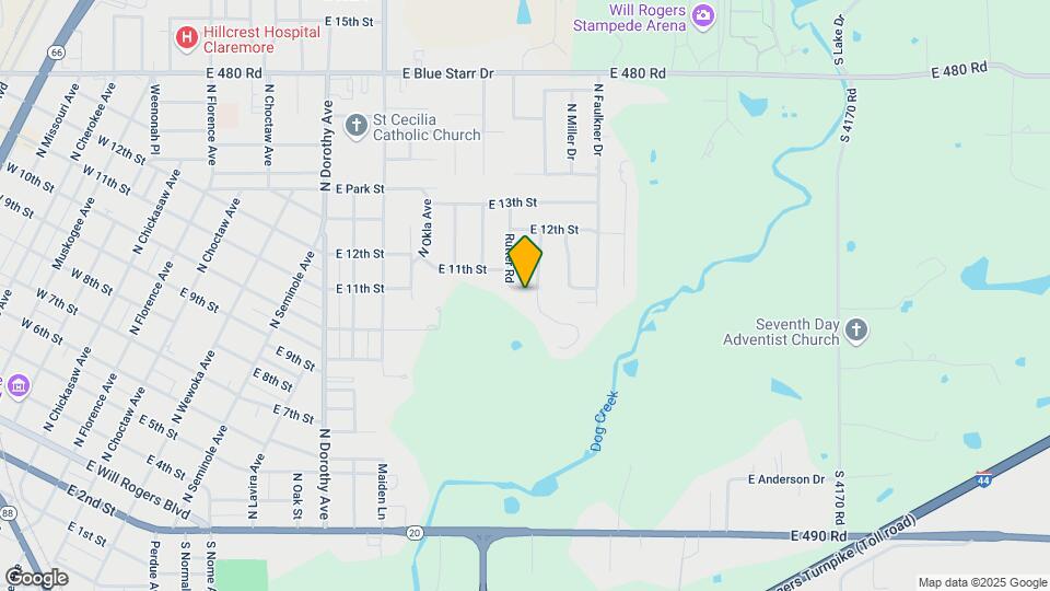 1023 Rutter Rd Map and Location Details