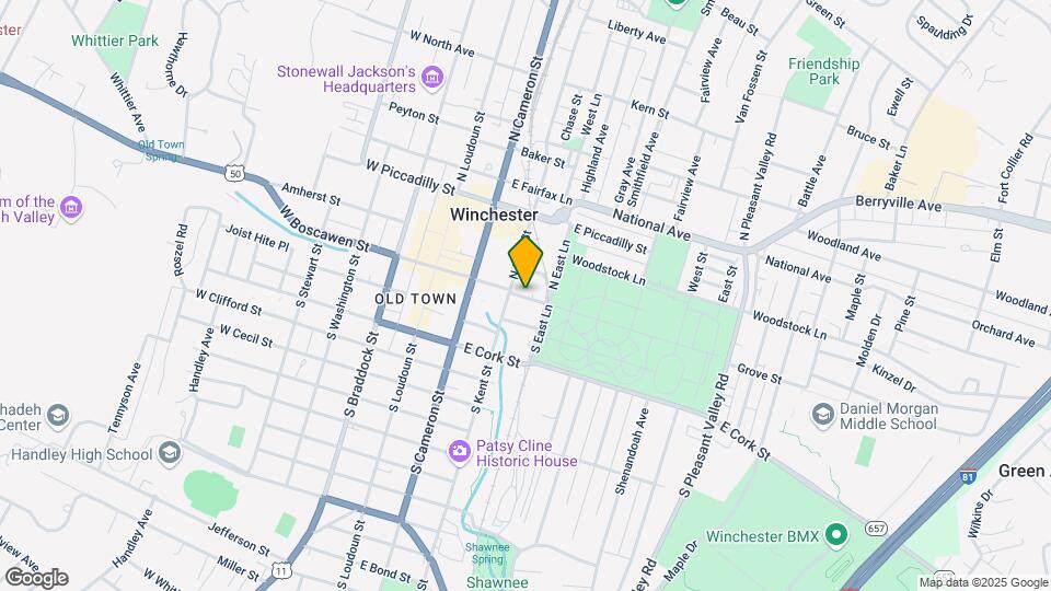 210 E Boscawen St Map and Location Details