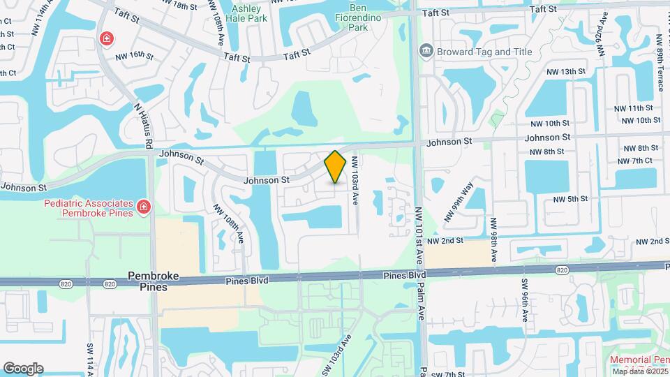 10481 NW 7th St, Unit 201 Map and Location Details