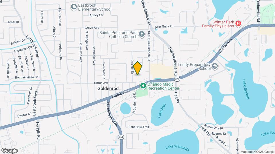 7494 Aloma Pines Ct Map and Location Details