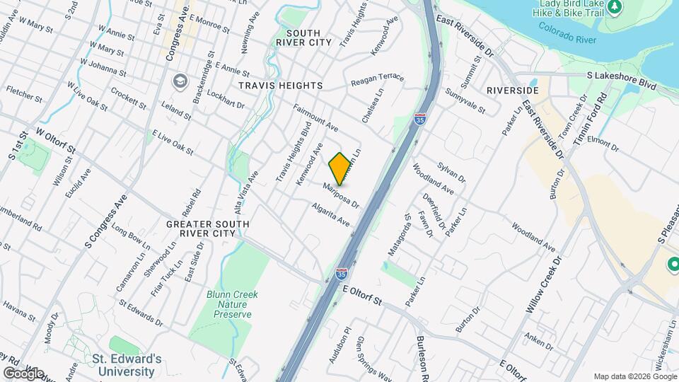 1915 Fairlawn Ln Mapa y Detalles de la Ubicación