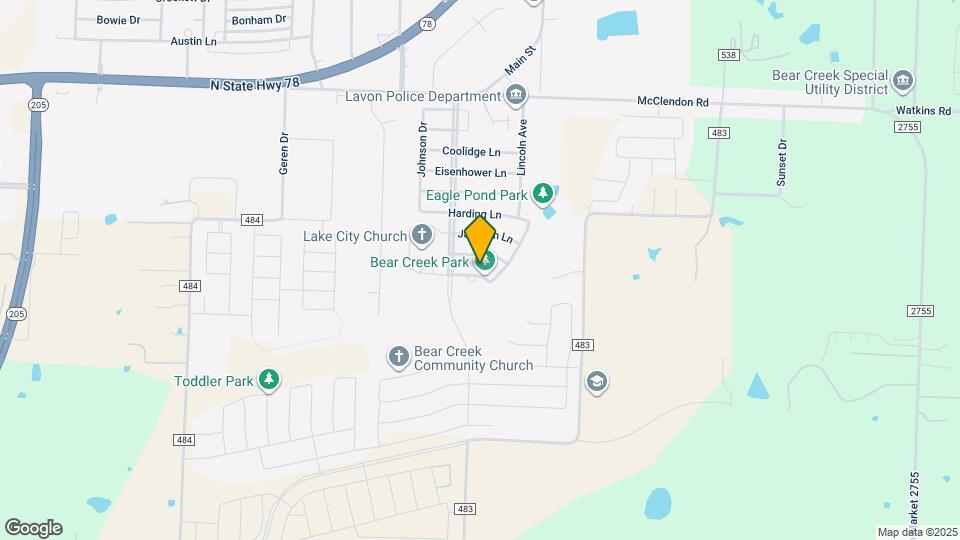 409 Hoover Ave Mapa y Detalles de la Ubicación