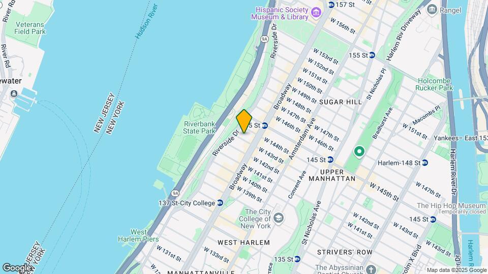 617 W 143rd St Map and Location Details