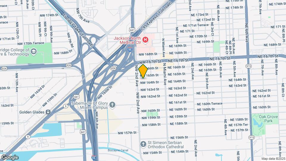 161 NW 164th St Map and Location Details