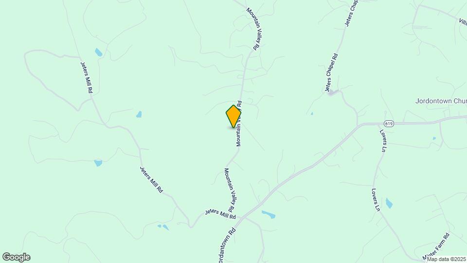 1438 Mountain Valley Rd Map and Location Details