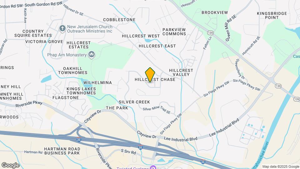 343 Alderman Trace SW Mapa y Detalles de la Ubicación