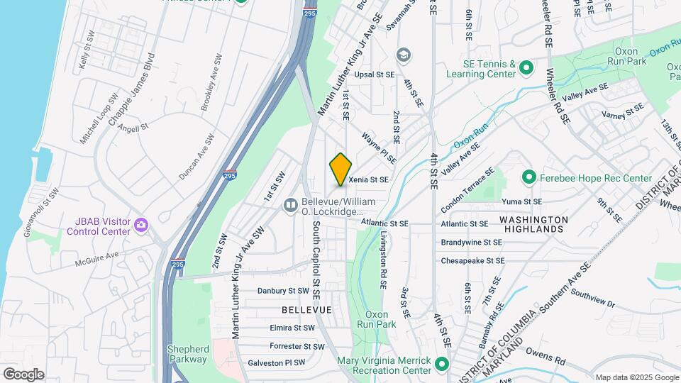 39 Mississippi Ave SE, Unit E Map and Location Details