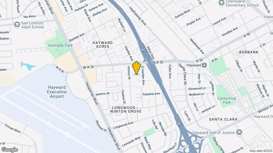 22235 S Garden Ave Mapa y Detalles de la Ubicación