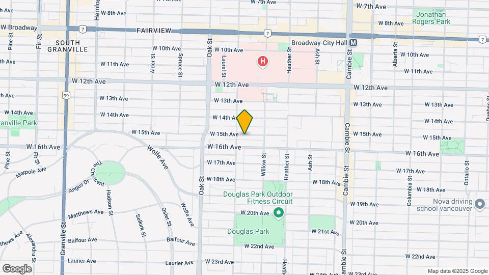 876-888 W 15th Ave Map and Location Details