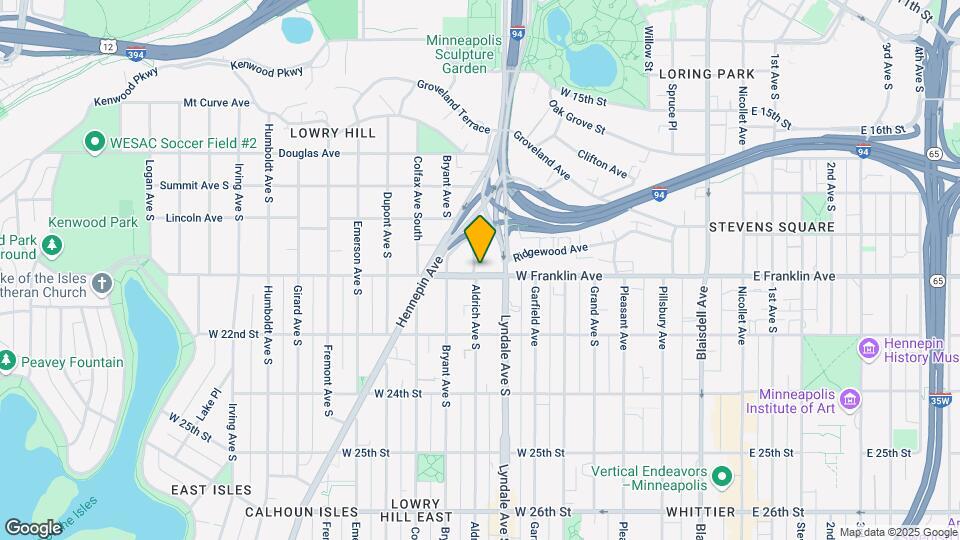 1941 Aldrich Ave S Map and Location Details