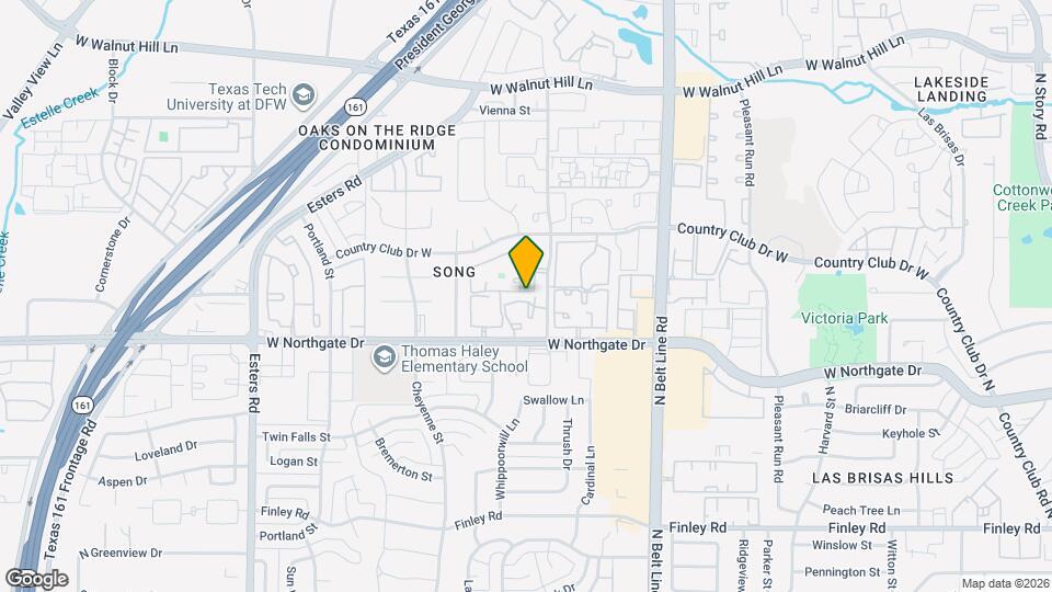 3609 W Northgate Dr Map and Location Details