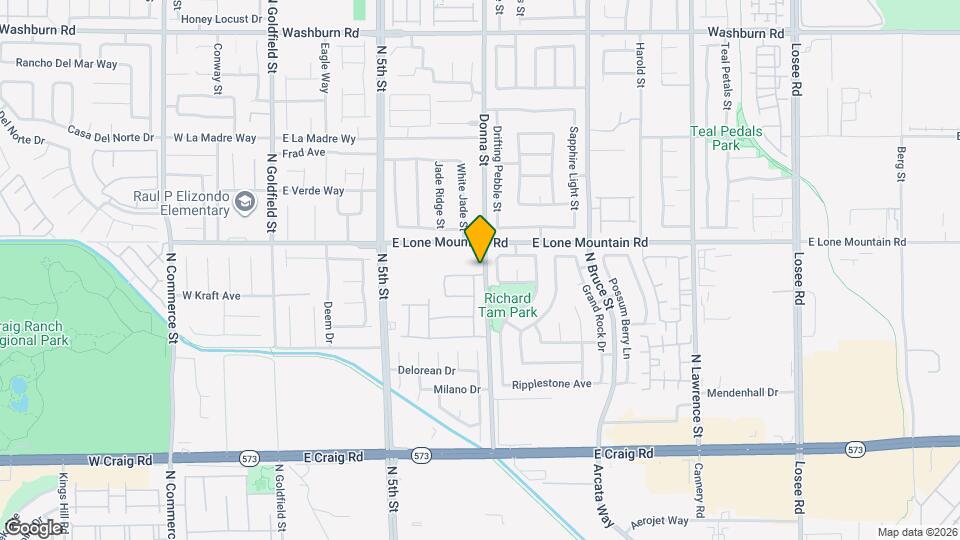 748 E Stagecoach Ave Mapa y Detalles de la Ubicación