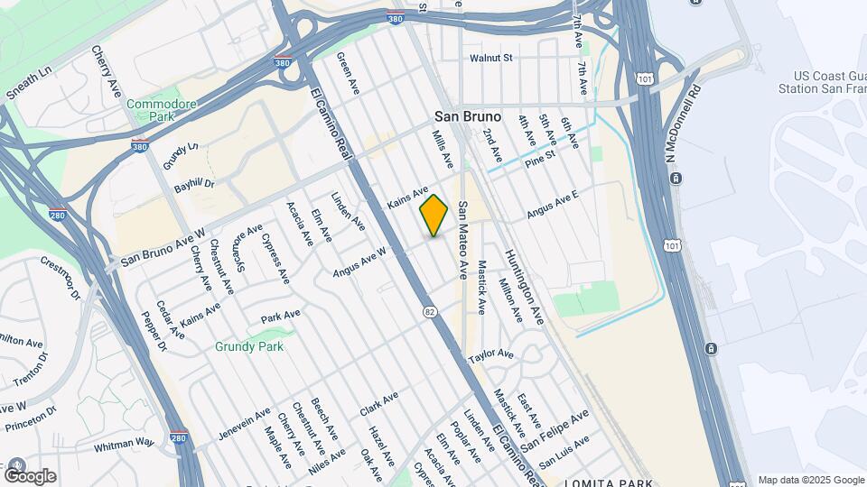 453 Angus Ave Mapa y Detalles de la Ubicación